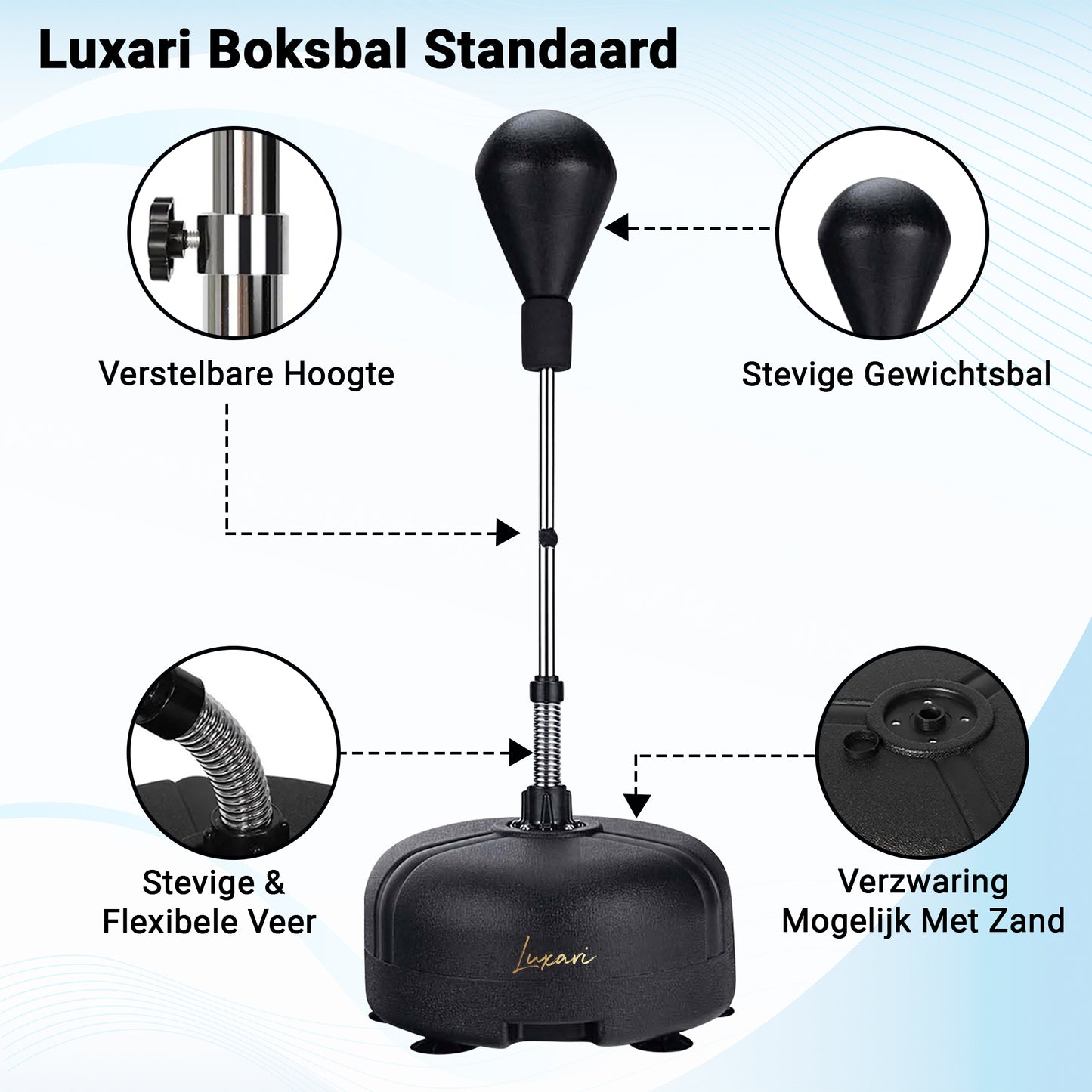 Luxari - Staande Boksbal Pro