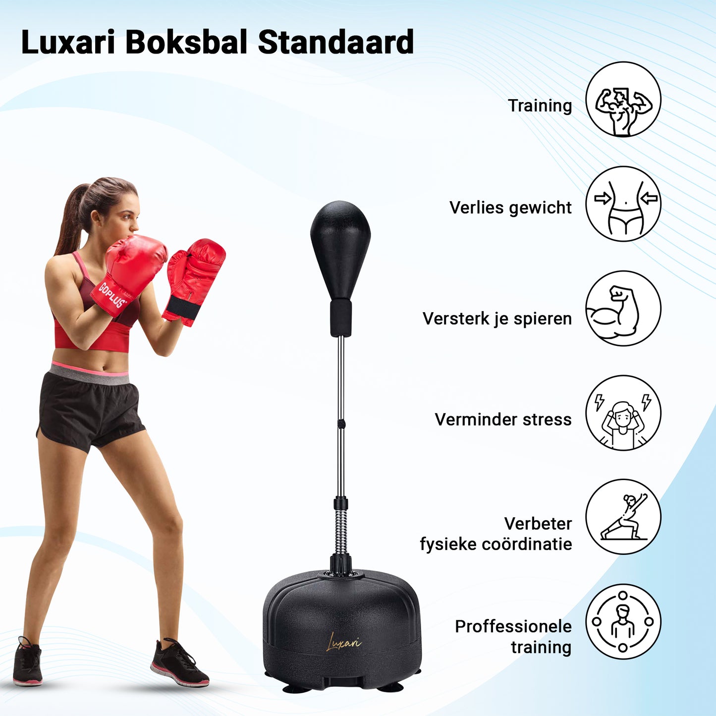 Luxari - Staande Boksbal Pro