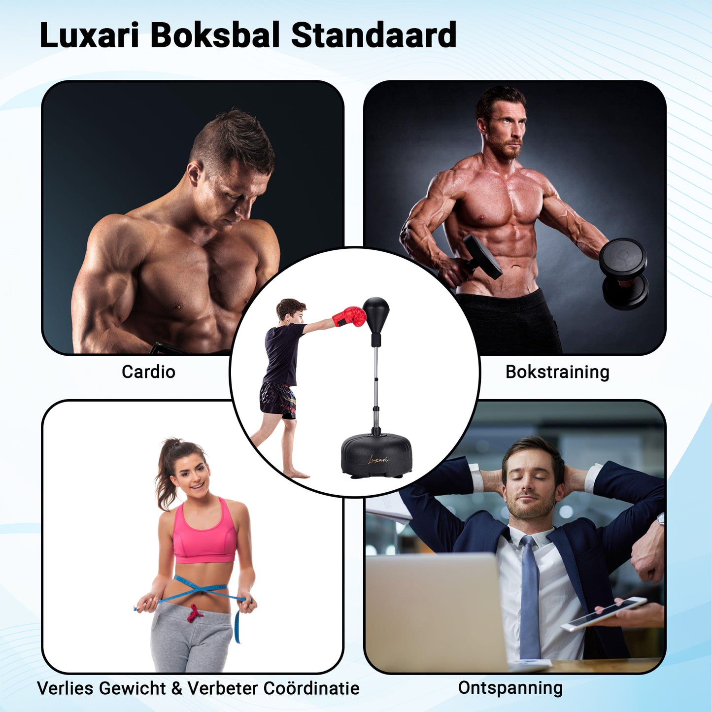 Luxari - Staande Boksbal Pro