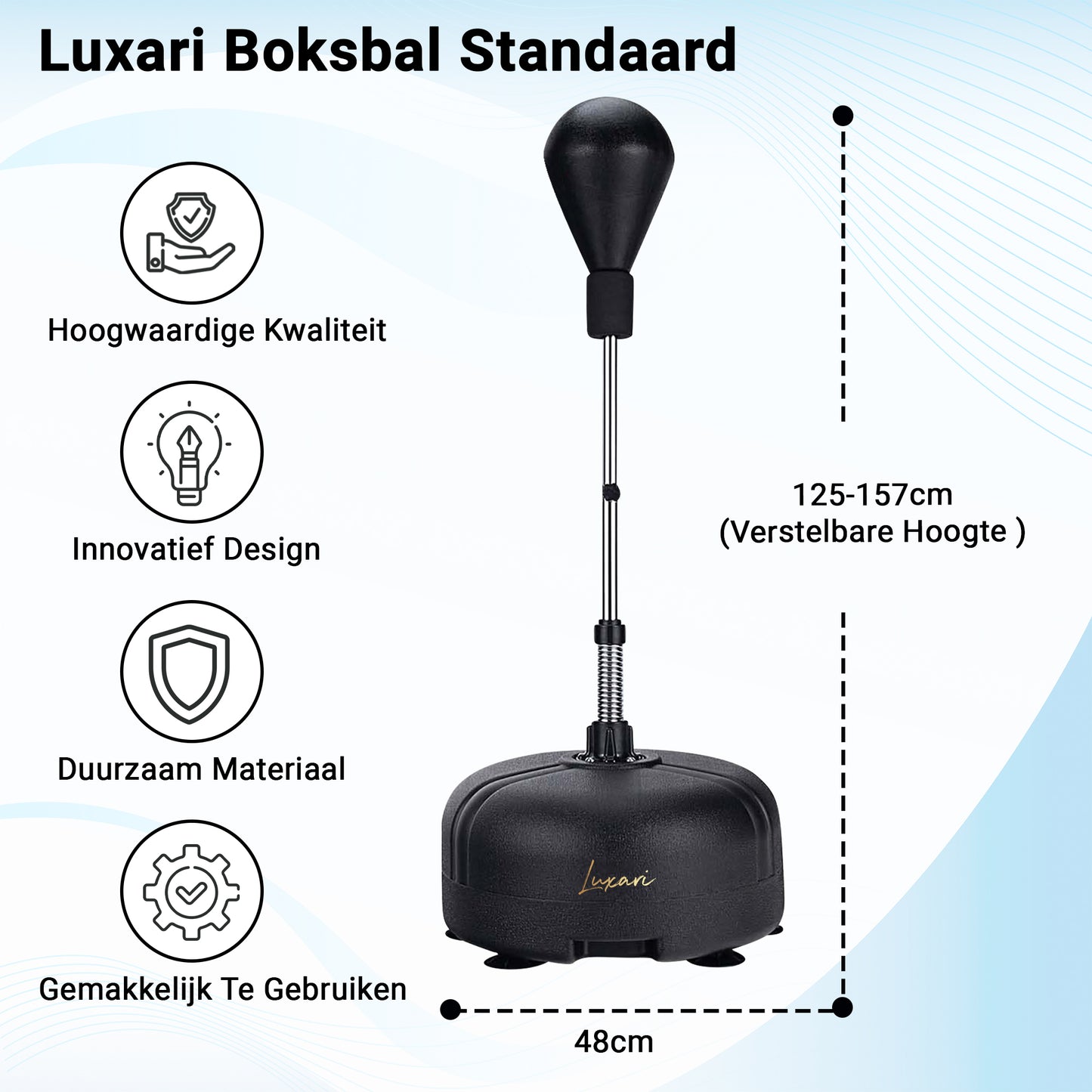 Luxari - Staande Boksbal Pro