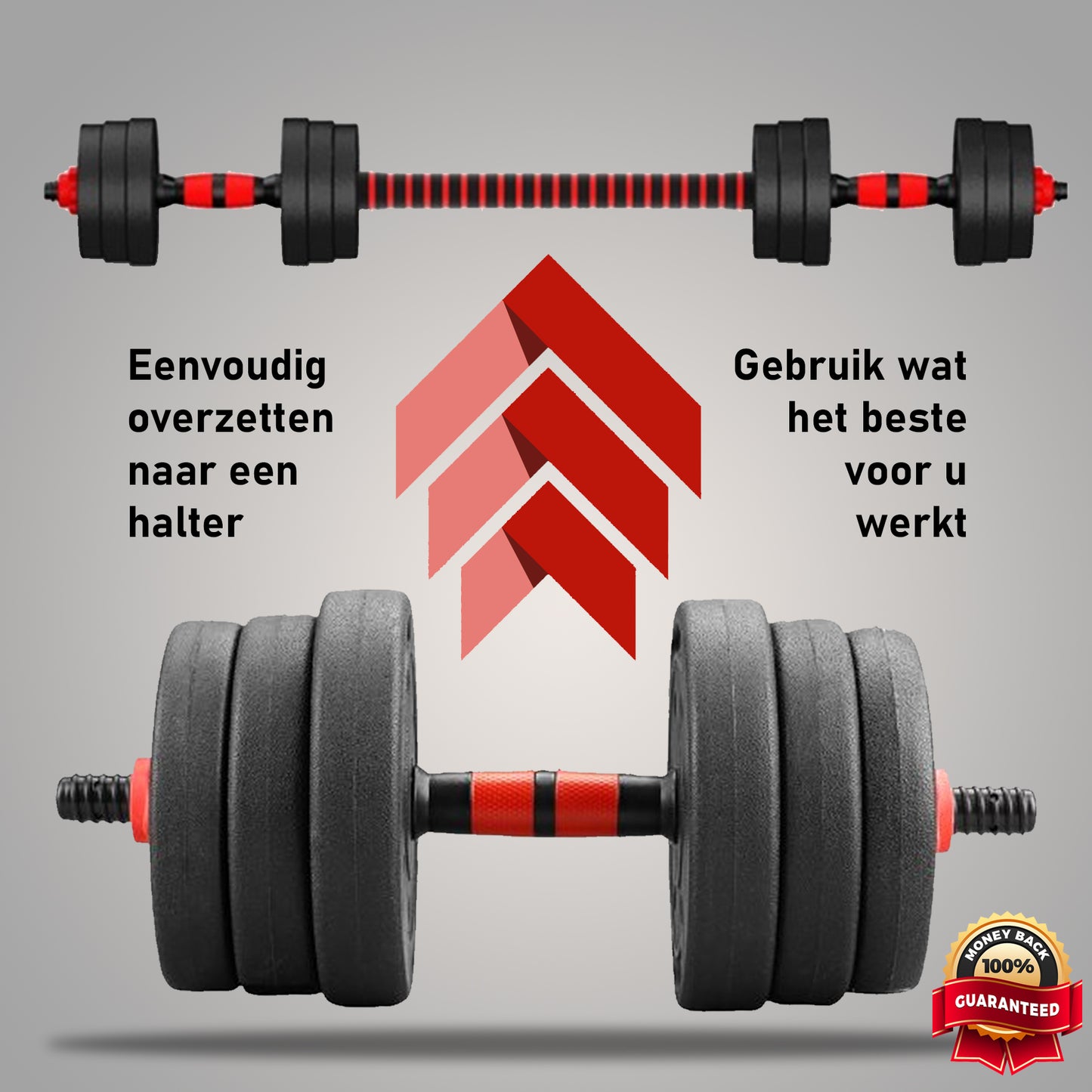 Luxari – 3 in 1 Halterset Pro 20 KG