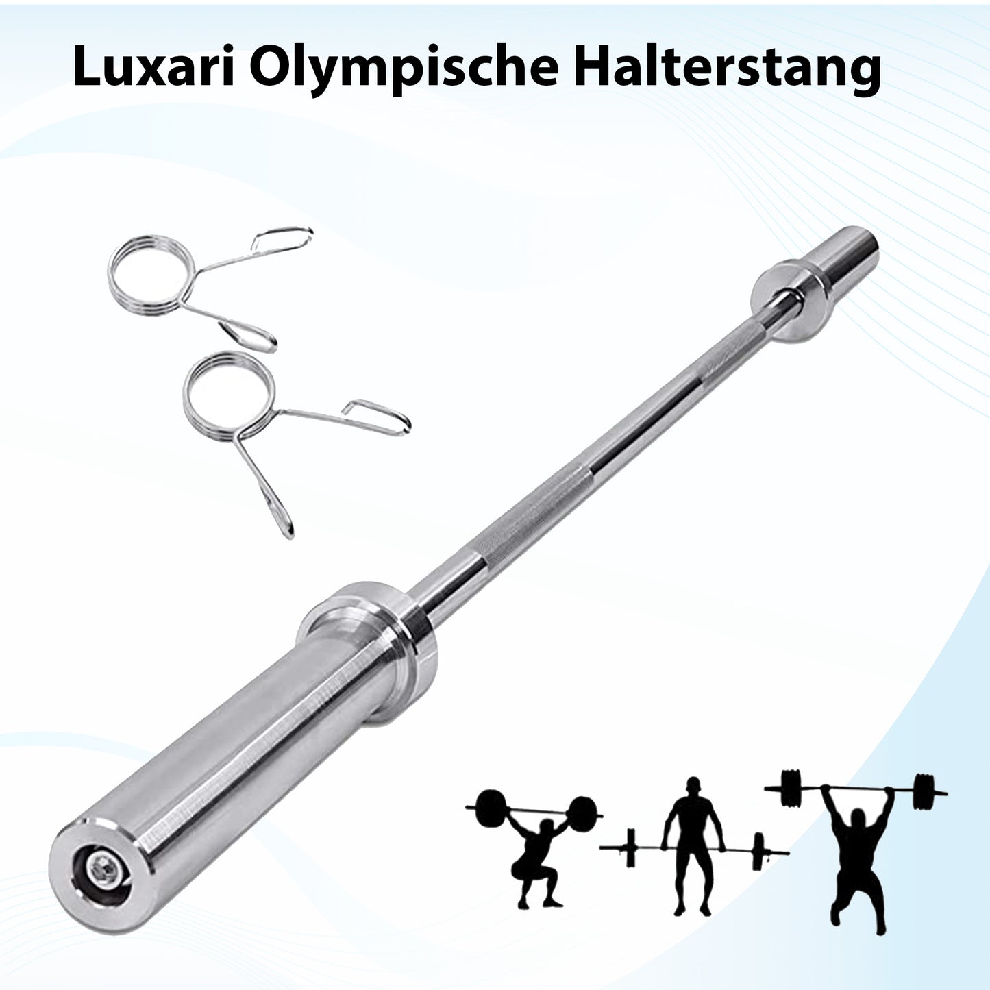 Luxari - Olympische Halterstang 20 KG