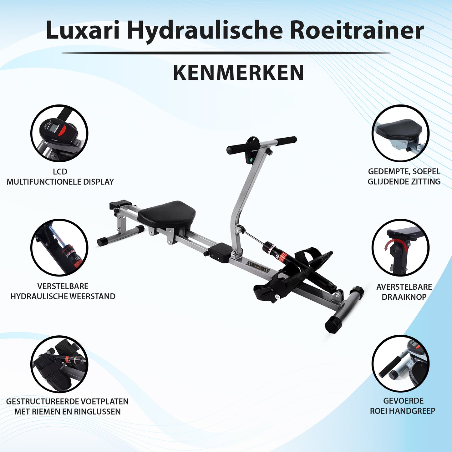 Luxari - Hydraulische Roeitrainer