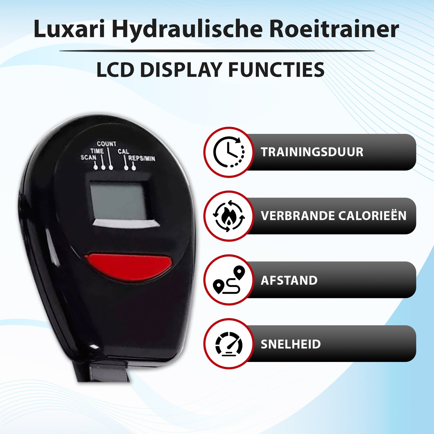 Luxari - Hydraulische Roeitrainer