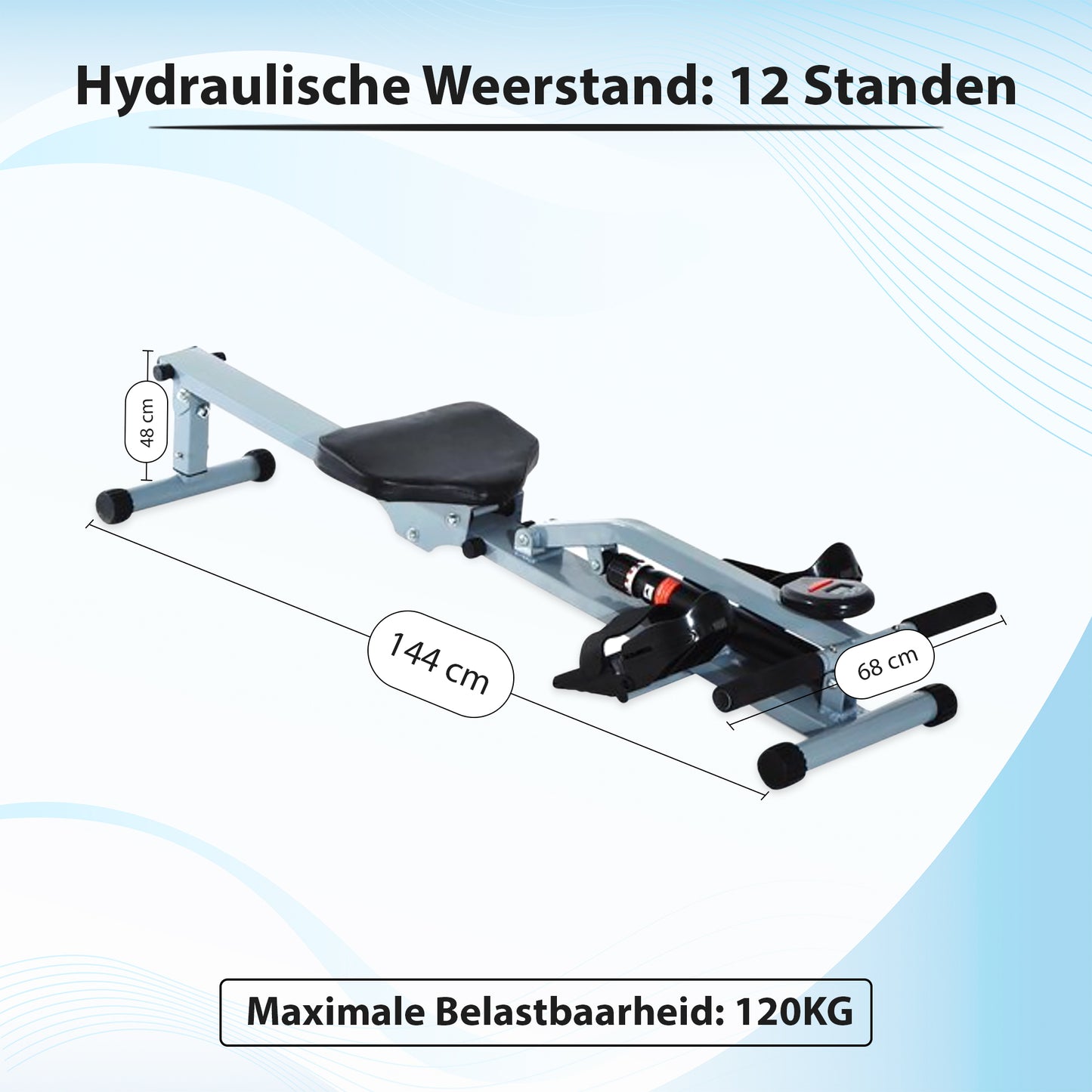 Luxari - Hydraulische Roeitrainer