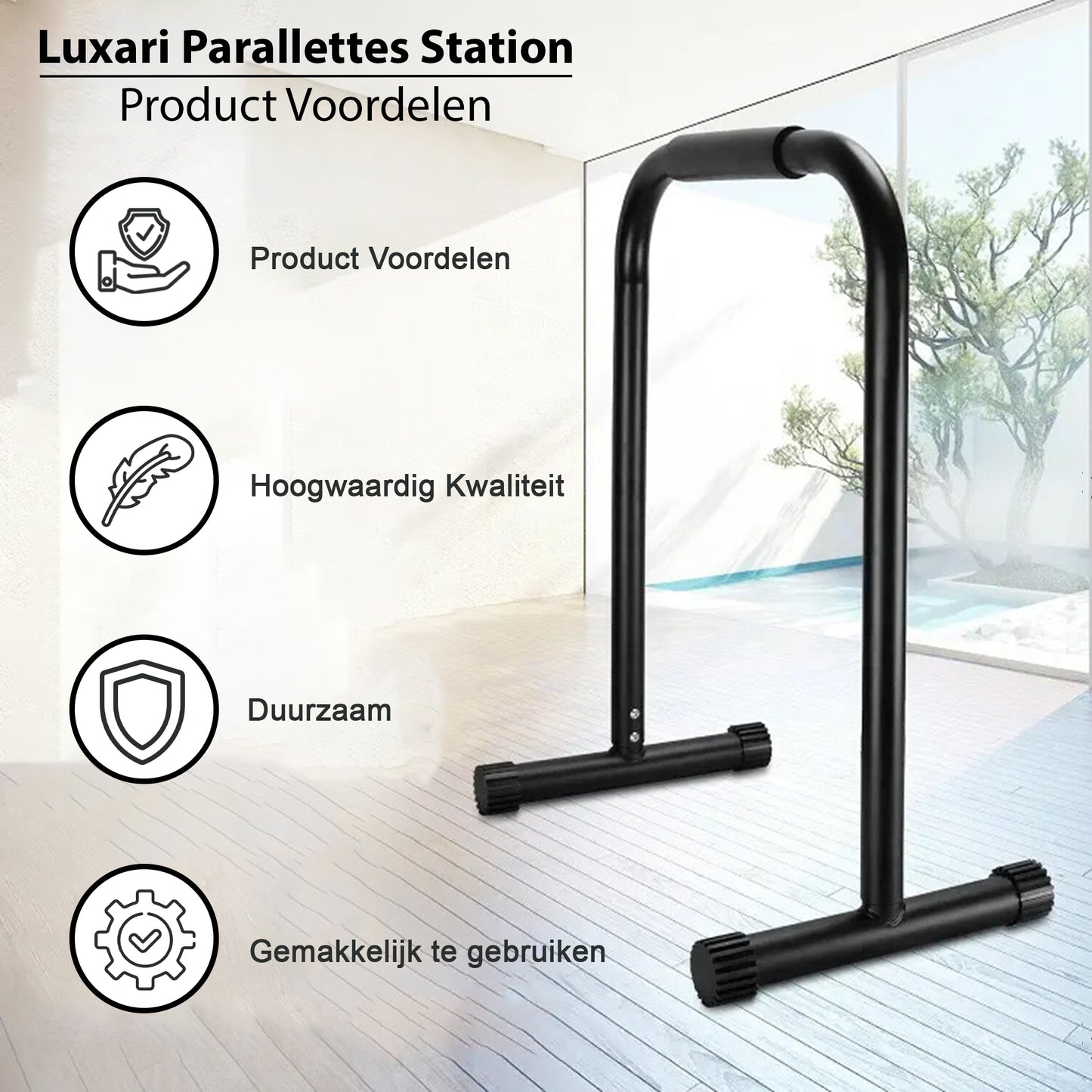 Luxari - Verstelbare Parallettes Pro