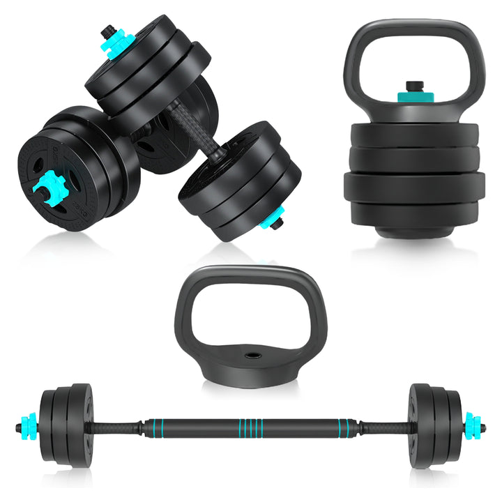 Luxari Dumbells 20 KG - Dumbell / Kettlebell Set