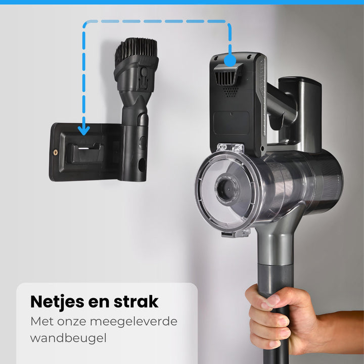 Luxari S1000 Steelstofzuiger Draadloos