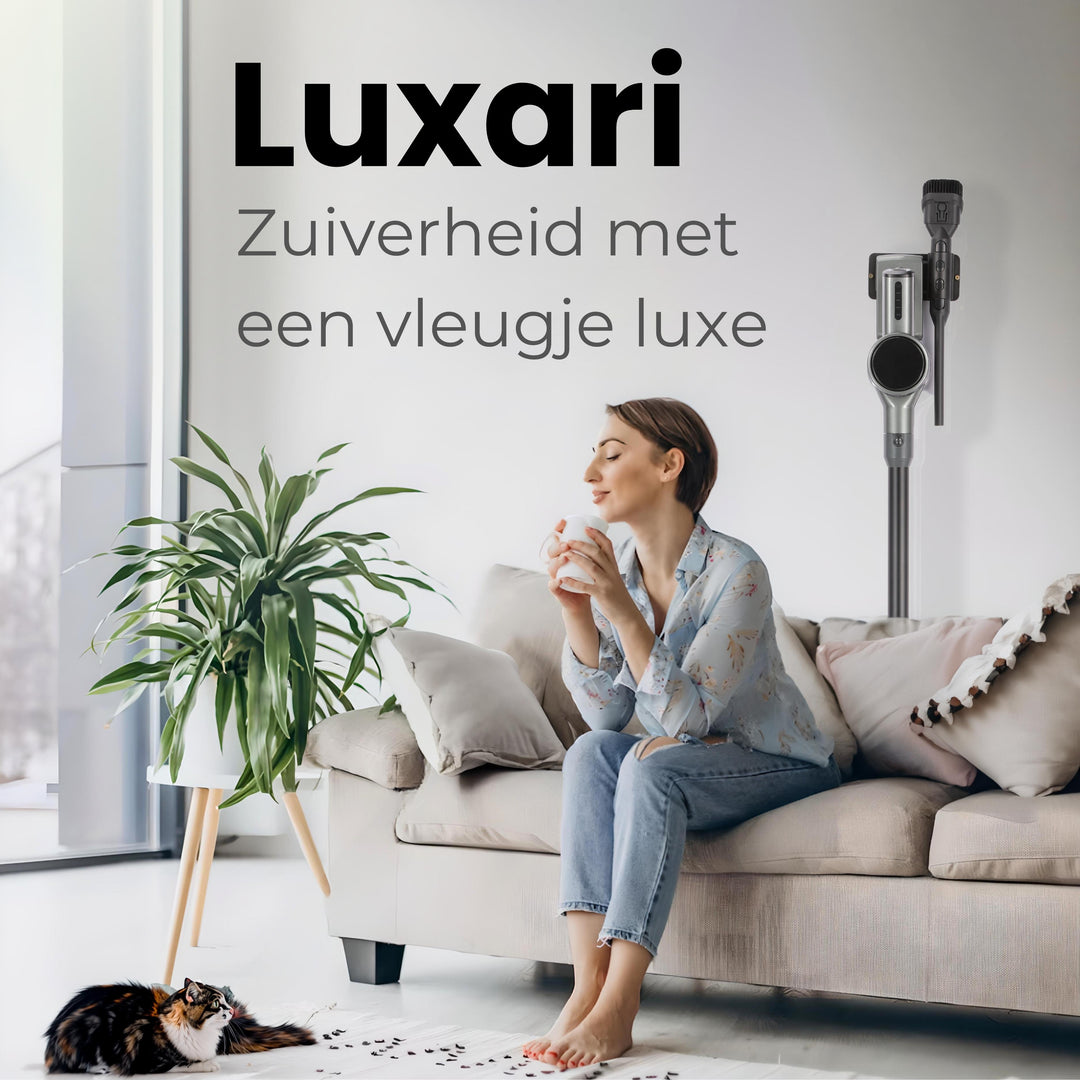 Luxari S1000 Steelstofzuiger Draadloos