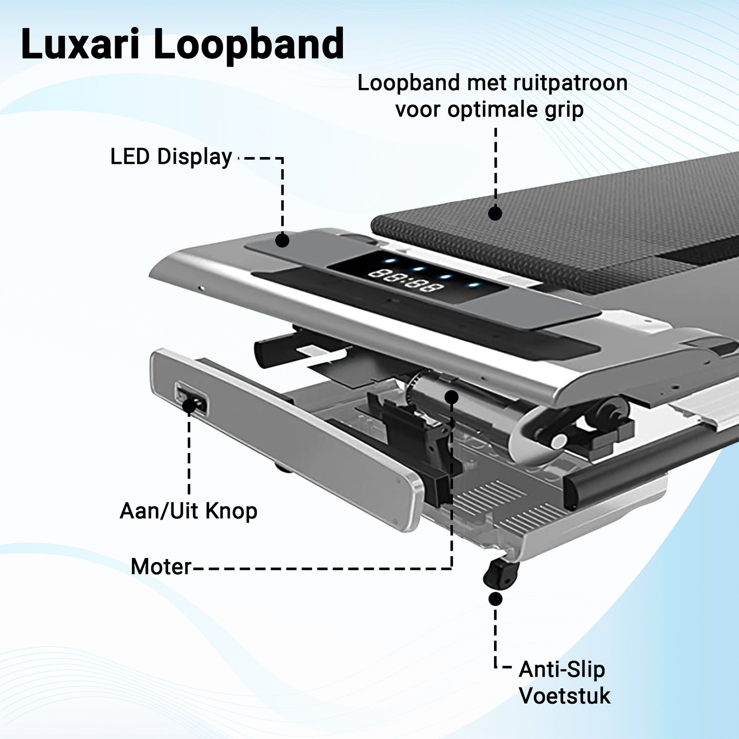 Luxari Loopband 6 km/uur