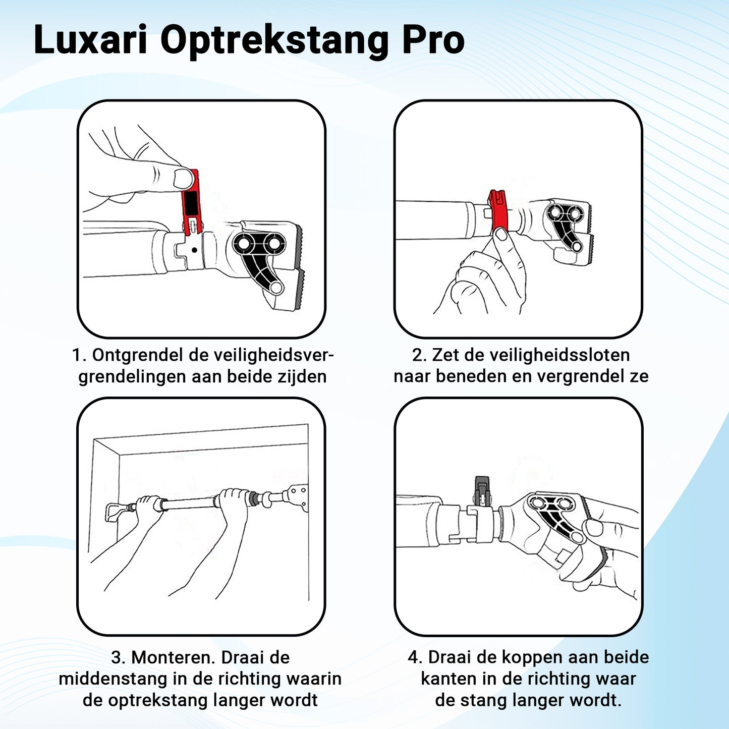 Luxari - Optrekstang