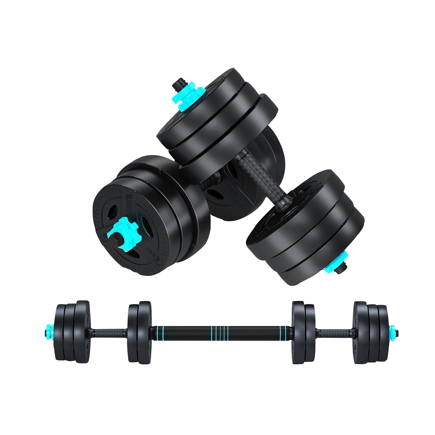 Luxari - 6 in 1 Kettlebell Set 20 KG