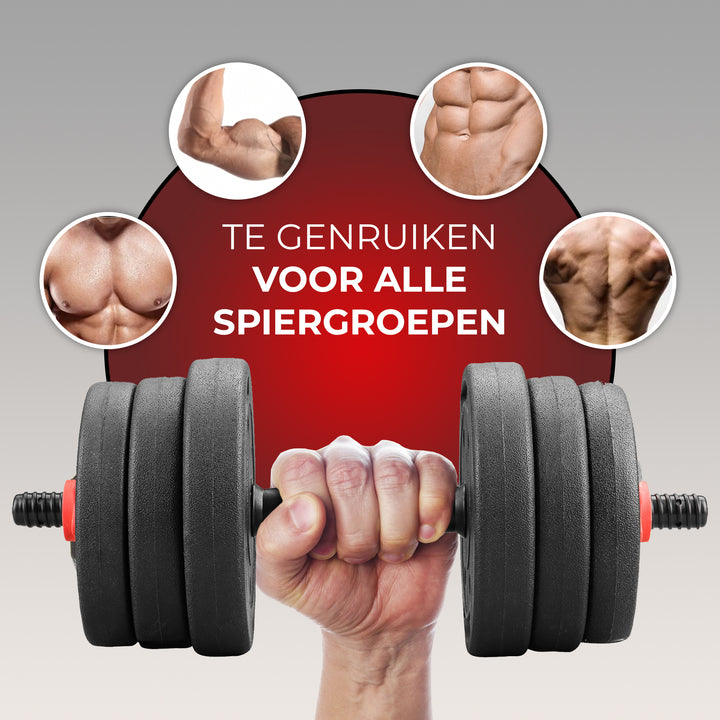 Luxari Dumbells 20 KG - Dumbbellset