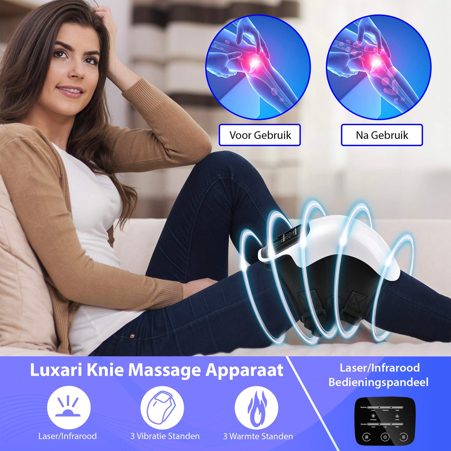 Luxari - Knie Massage Pro