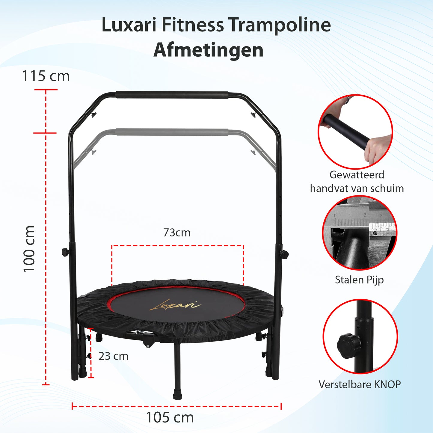 Luxari - Fitness Trampoline Pro