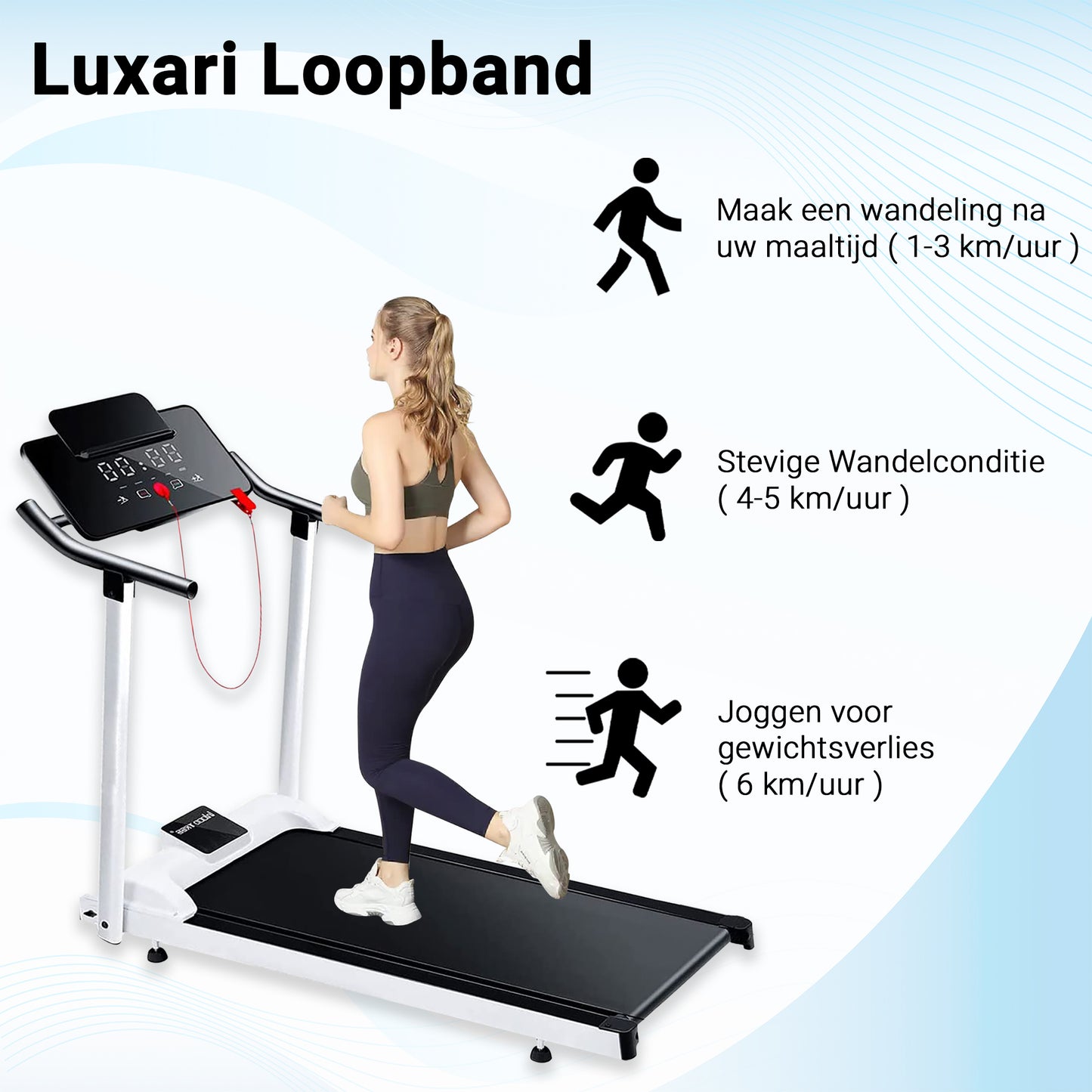 Luxari - Loopband Pro 10 km/uur