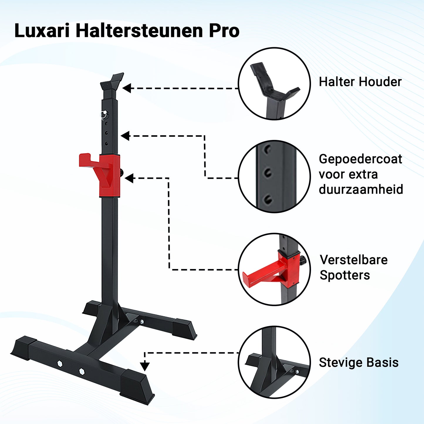 Luxari - Haltersteunen Pro