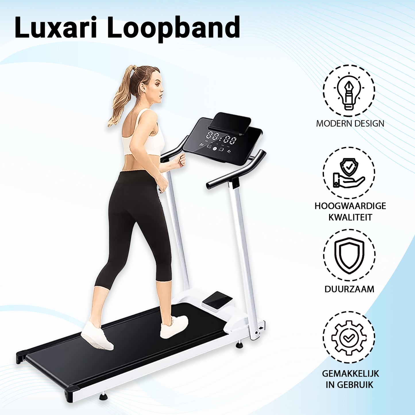 Luxari - Loopband Pro 10 km/uur