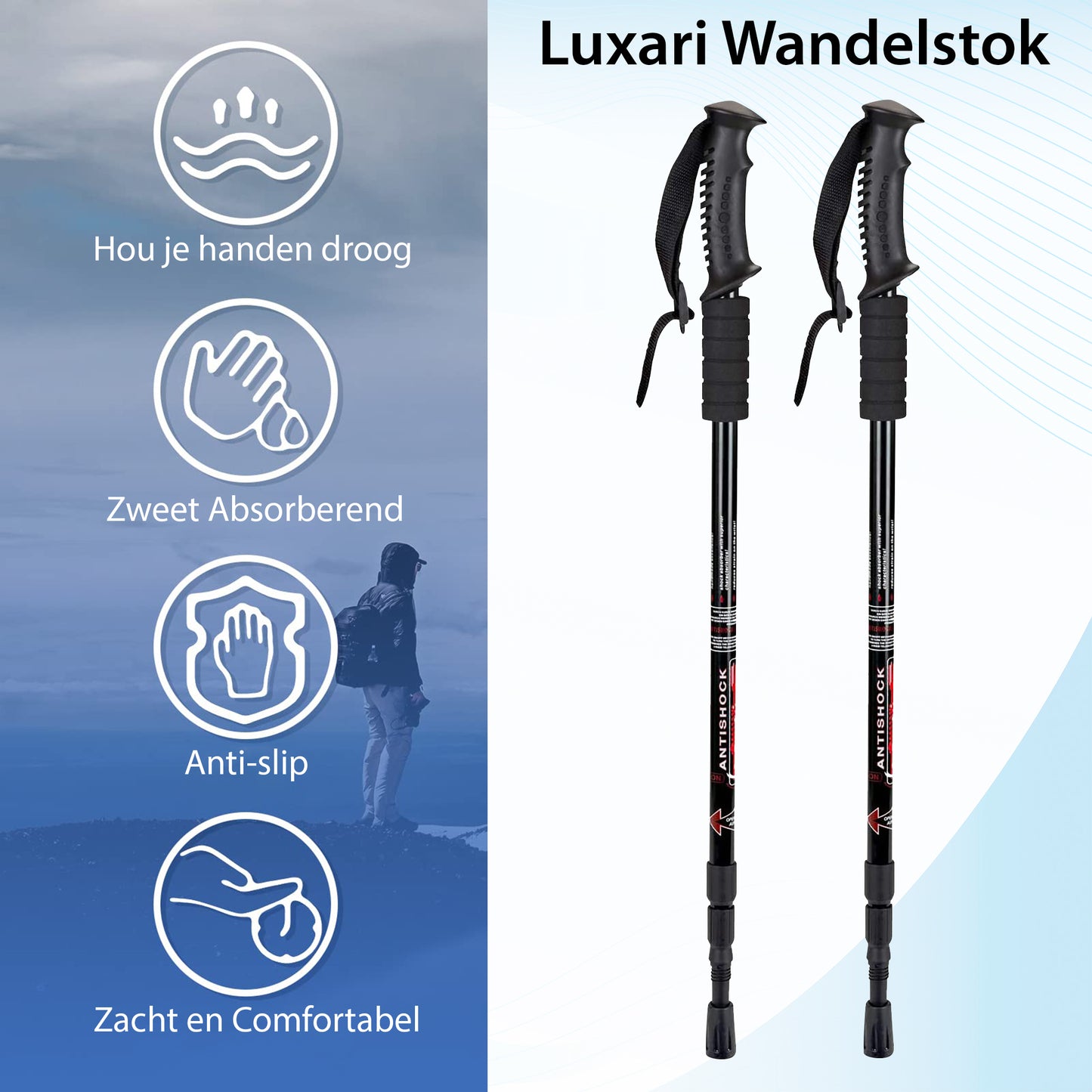 Luxari - Pro Nordic Wandelstokken